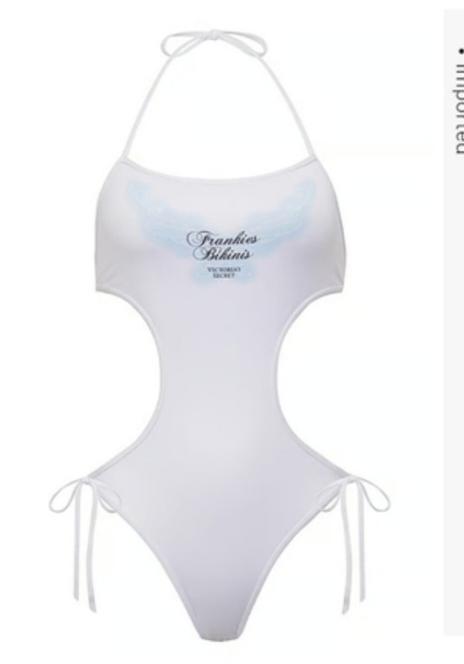 Victorias secret Frankie's bikinis icon cut-out one-piece swimsuit MEDIUM